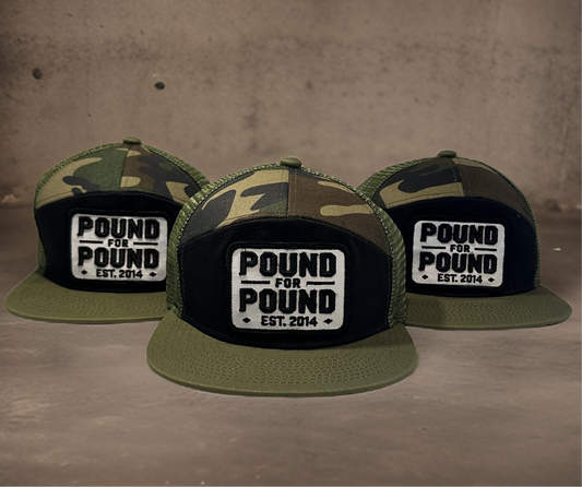 Pound For Pound SnapBack Hat Army