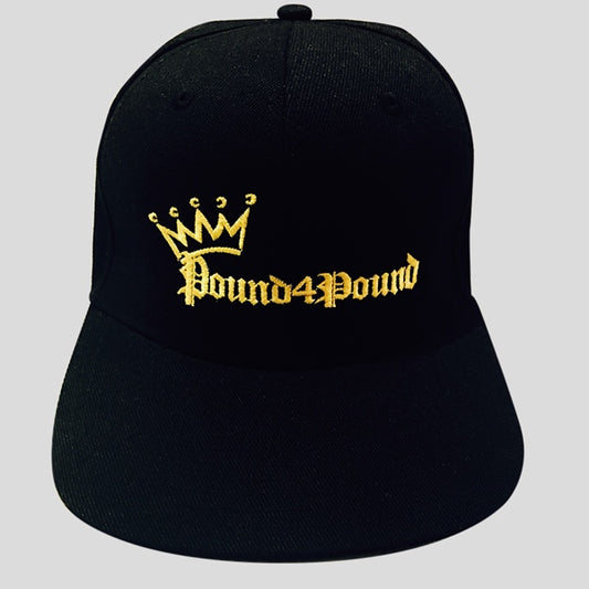 Pound4Pound Hat Black Crown